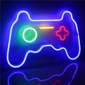 Game Shaped Neon Signs Neon Lights LED Neon Signs for Wall Decor 16''x 11”